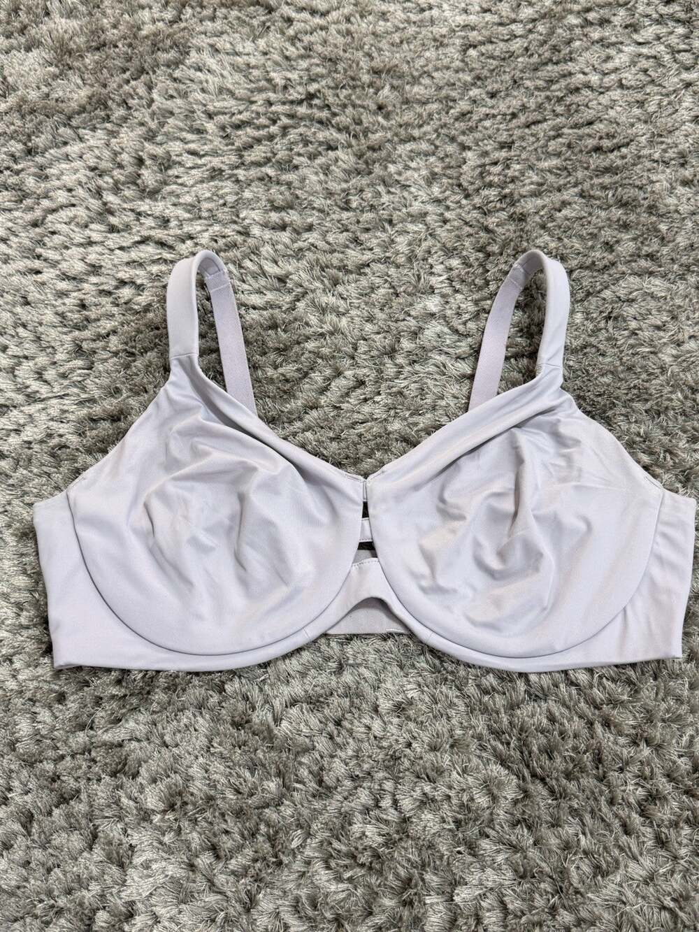 SPANX Minimizer Bra 38DDD Light Purple Lilac Full Coverage Underwire Support